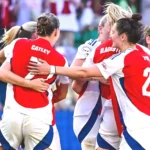 Arsenal Beat Barcelona to win the Women's Champions League 2024/25