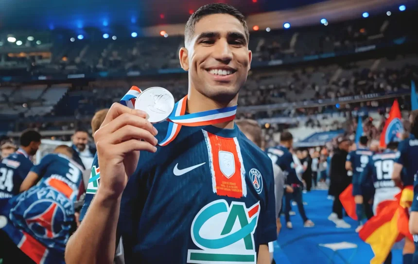 ACHRAF Hakimi: Champion Journey Across Europe's 4 Top Leagues - Italy, France, Germany, Spain