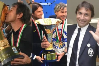 Antonio Conte became the 1st Manager to win Serie A with 3 different Clubs