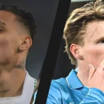 Antony and McTominay at Real Betis after leaving Manchester United