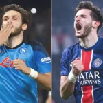 From Serie A to Ligue 1 Glory: Khvicha Kvaratskhelia Achieves Rare Feat with Napoli - PSG