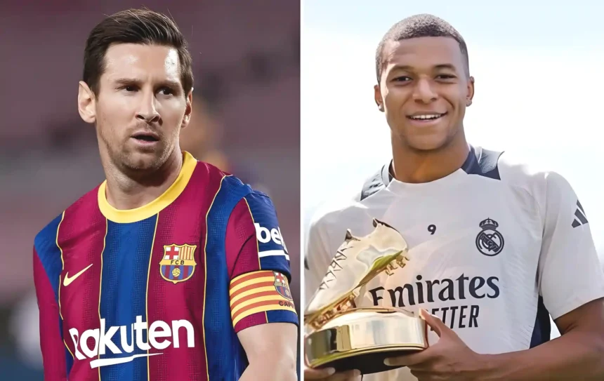 Mbappe Wins 2024/25 Golden Boots, Joins Messi in La Liga Milestone