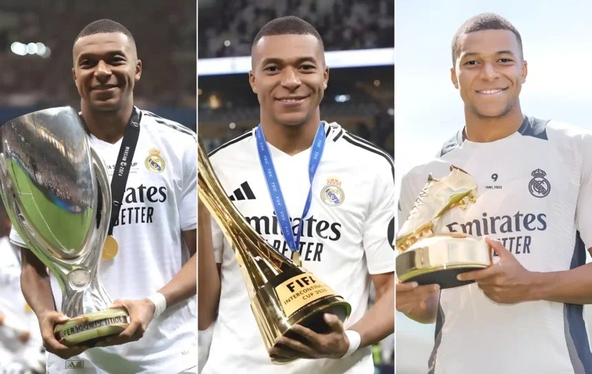 Kylian MBAPPÉ wins 2024/25 European Golden Boot