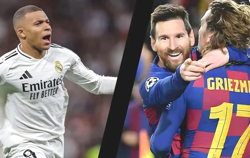 Kylian Mbappé scores his 42nd goal in his 1st Season at Real Madrid…