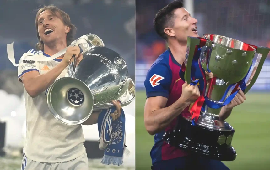 Lewandowski Stands Alone in Europe after Modrić's departure