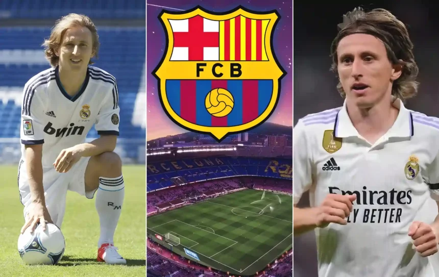 Luka Modrić's Journey from 2012-25 vs Barcelona