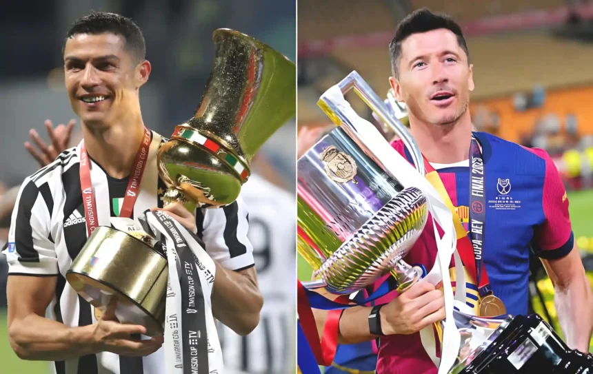 Ronaldo (Juve) - Lewandowski (Barça): Same Goals, Same Trophies, BUT Different Paths