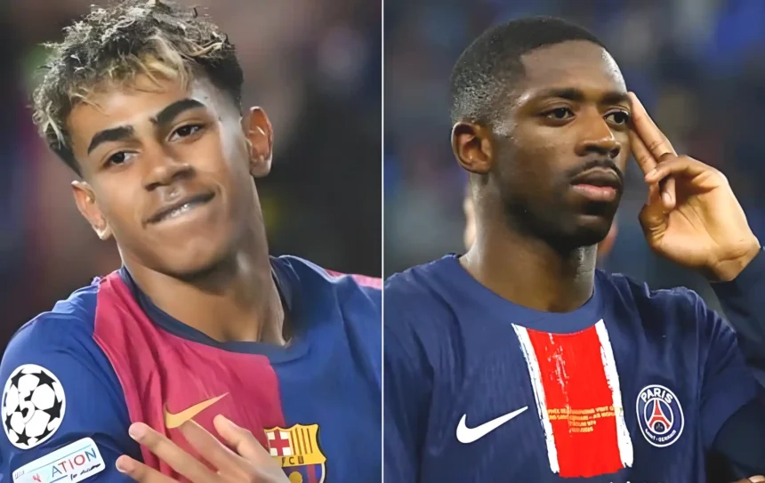 Lamine Yamal vs. Ousmane Dembélé: Season 2024/25 Stats Showdown