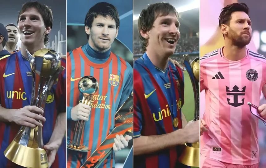 Lionel Messi: The Only Player to Score in Every Club World Cup - 2009, 11, 15, 25