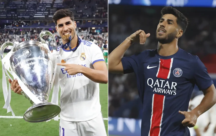 Marco Asensio's Champions League Efficiency: Four Trophies in 1,071 Minutes