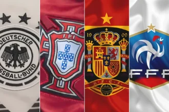 Portugal vs. Germany, Spain, France International Trophy Tally