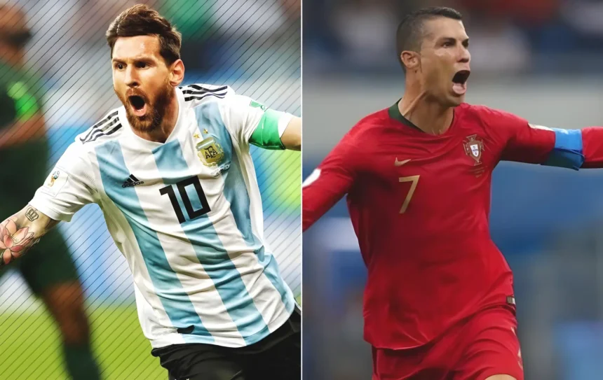 Ronaldo vs. Messi: Goals Against 2018 World Cup Champions