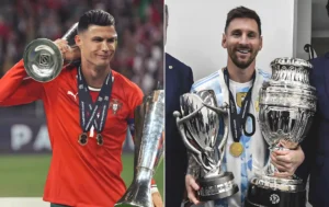 National Team Titans: Ronaldo & Messi's Career Numbers for Country