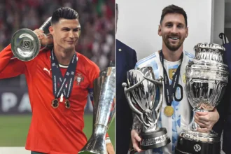 National Team Titans: Ronaldo & Messi's Career Numbers for Country