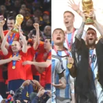 Spain and Argentina's Unmatched International Trebles: The Golden Eras