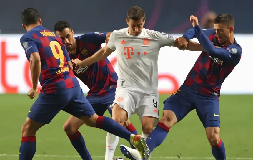 A Night to Forget: Bayern Crushes Barcelona 8-2 on This Day in 2020