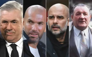 Managers with the Most UCL Titles: Ancelotti, Zidane, Guardiola, and Paisley