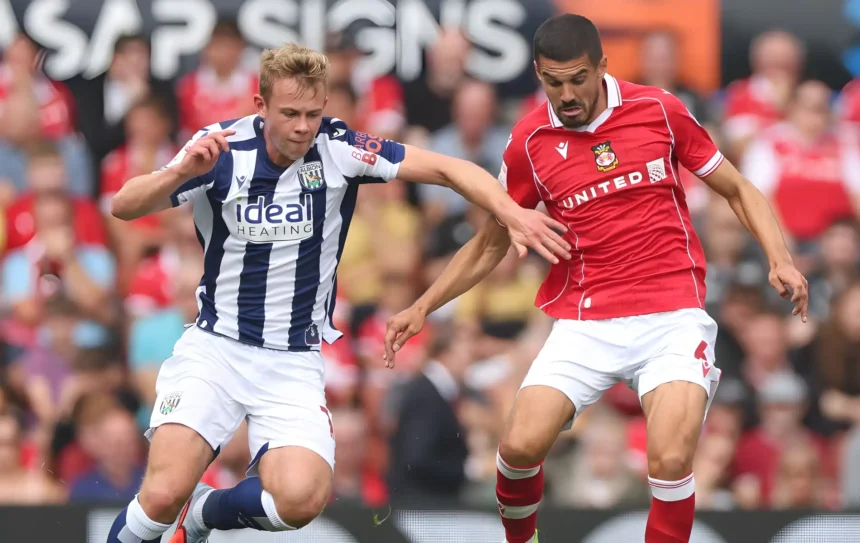 Wrexham's Winless Start Continues as West Brom Takes the Top Spot with 2-3 Score
