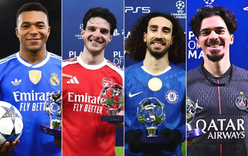 UCL Matchday 5 Top XI Revealed: Mbappé Named Player of the Week