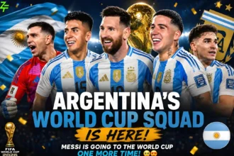 Argentina 26-Man FIFA World Cup Lineup