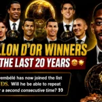 Two Decades of Ballon d'Or Legends (2005-2025)