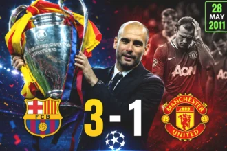 UCL 2011 Final: Barcelona 3-1 Man United