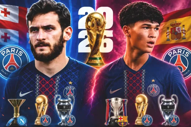 Kvaratskhelia and Fernández: 2025 Mid-Season Switch, Double Glory