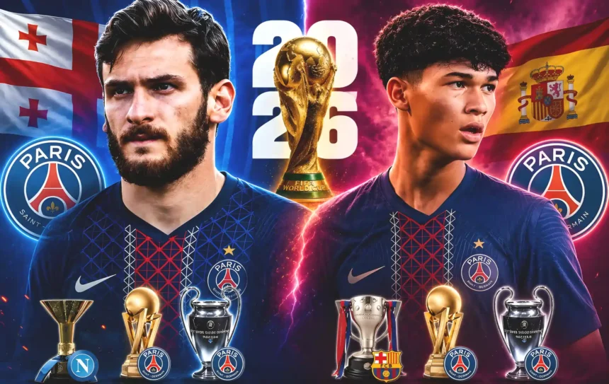 Kvaratskhelia and Fernández: 2025 Mid-Season Switch, Double Glory