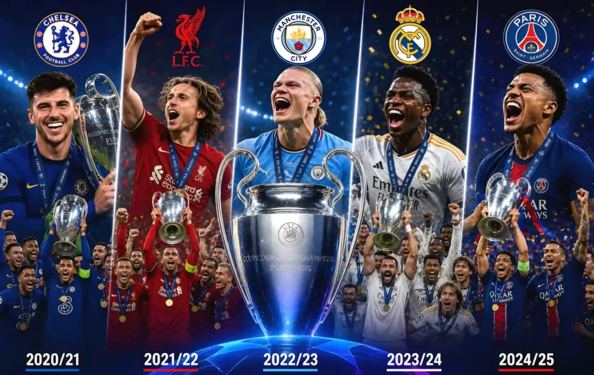 Last 11 Champions League Finals (2015–2025)