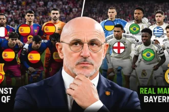 Why did Luis de la Fuente not call up any Spanish players from Real Madrid for Spain's 2026 World Cup squad?
