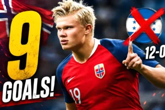 Haaland's Historic 9-Goal Game: Norway 12-0 Honduras
